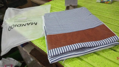 Pillow Covers, leather & cotton Cushion Covers (20 × 20 Inch / 1 Pair / 2 Pc) - luckystorebuy.in