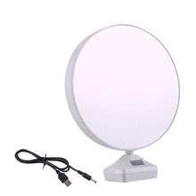 Plastic 2 in 1 Mirror Come Photo Frame with Led Light - luckystorebuy.in