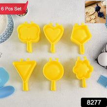 Plastic Cookie Cutter Mould Set (6 Pc) - luckystorebuy.in