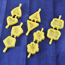 Plastic Cookie Cutter Mould Set (6 Pc) - luckystorebuy.in