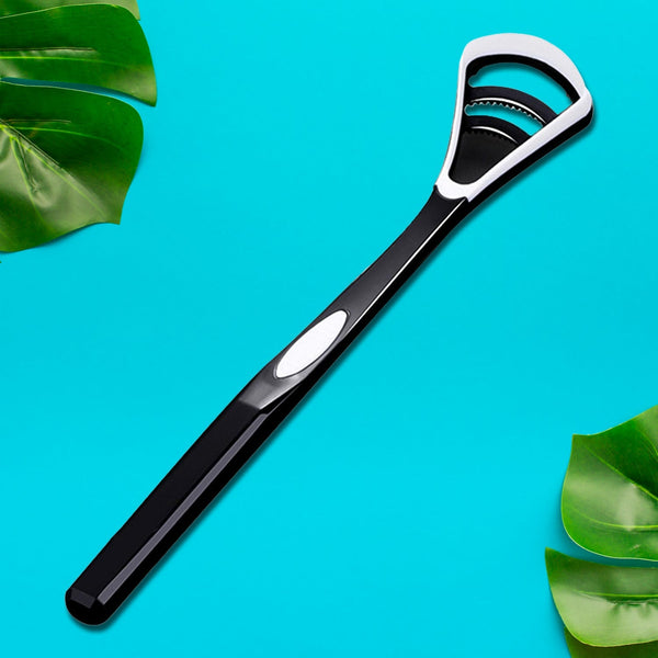 Plastic Dental Tongue Scraper Cleaner Brush (1 Pc) - luckystorebuy.in