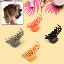 Plastic Hair Clamp Grip, Simple Matte Hair Barrette Clamp (1 Pc) - luckystorebuy.in