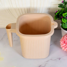 Plastic Square Bath Water Mug (1 Pc / 1000 ML / Mix Color) - luckystorebuy.in