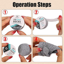 Portable Disposable Socks Outdoor Compression Travel Sock (1 pair) - luckystorebuy.in