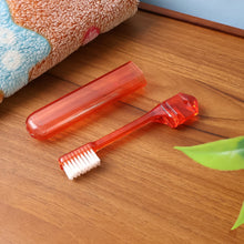 Portable Folding Toothbrush with Built - in Travel Case (1 Pc) - luckystorebuy.in