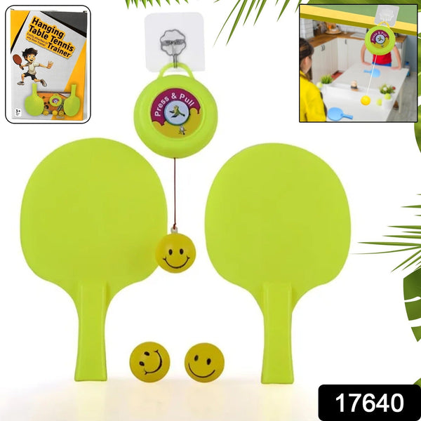 Portable Indoor Hanging Table Tennis with Three Ball, Table Tennis Self Training Set - luckystorebuy.in