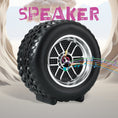 Portable Tyre / Wheel Shape Wireless Bluetooth Speaker (1 Pc) - luckystorebuy.in