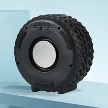 Portable Tyre / Wheel Shape Wireless Bluetooth Speaker (1 Pc) - luckystorebuy.in