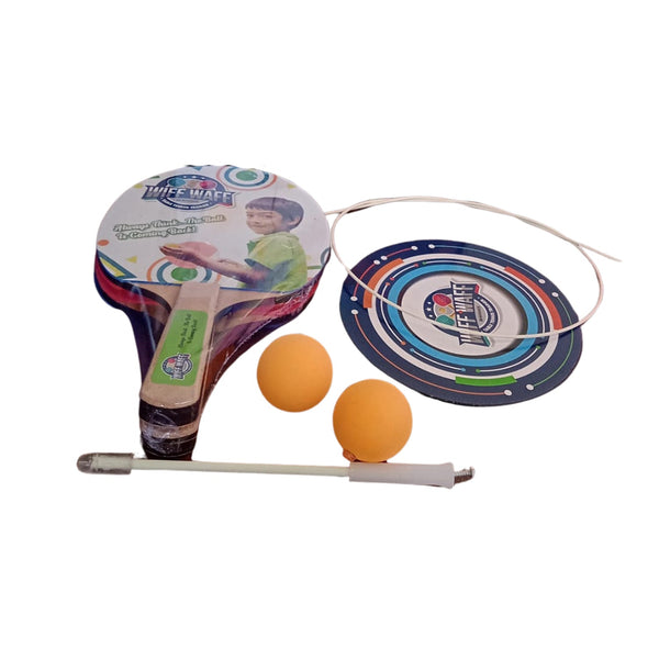 Portable Wiff Waff Rebound Table Tennis Trainer Set (1 Set) - luckystorebuy.in