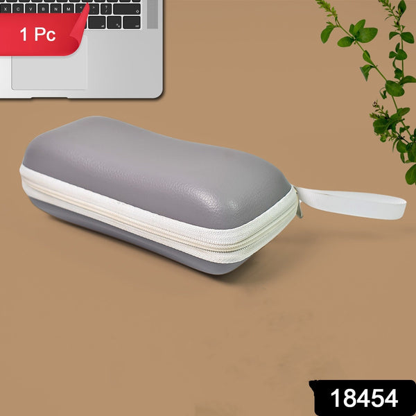 Portable Zipper Eye Glass Sunglasses Hard Case Cover (1 Pc) - luckystorebuy.in