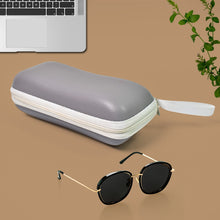 Portable Zipper Eye Glass Sunglasses Hard Case Cover (1 Pc) - luckystorebuy.in