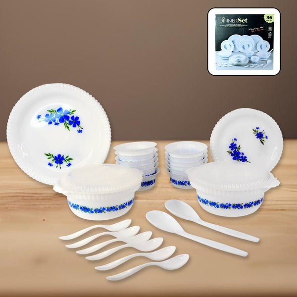 Premium Dinner Set (36 Pc) - luckystorebuy.in