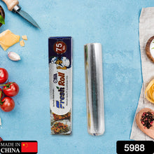 Premium Quality Aluminum Foil Roll Heavy Duty Non Stick Thick Aluminum Foil Sheet Baking Grilling Tool Width 295mm (1Pc) - luckystorebuy.in