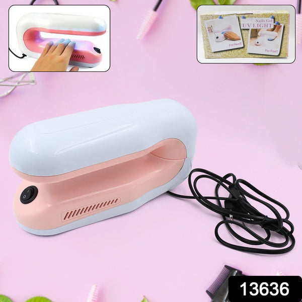 Professional Nail Art Nails Gel UV Lamp, Support 360 - Degree Rotation (1 Pc) - luckystorebuy.in