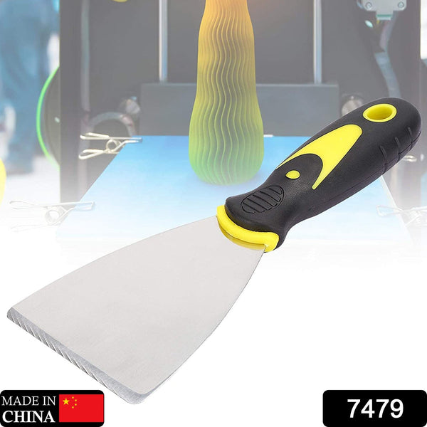 Putty Knife Set with Soft Rubber Handle (1 Pc) - luckystorebuy.in