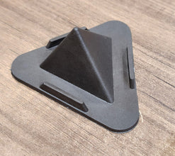 Pyramid Brown Mobile Stand with 3 Different Inclined Angles - luckystorebuy.in