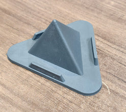 Pyramid Grey Mobile Stand with 3 Different Inclined Angles - luckystorebuy.in