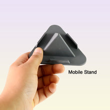 Pyramid Grey Mobile Stand with 3 Different Inclined Angles - luckystorebuy.in