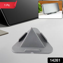 Pyramid Grey Mobile Stand with 3 Different Inclined Angles - luckystorebuy.in