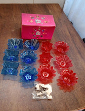 Reflection Diya Combo Plastic Candle Cup with Multi Shape (12 Pcs Set) - luckystorebuy.in