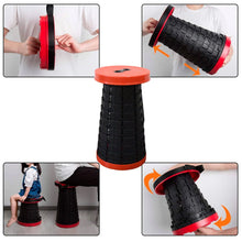 Retractable Folding Stools (1 Pc) - luckystorebuy.in
