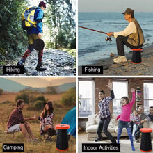 Retractable Folding Stools (1 Pc) - luckystorebuy.in