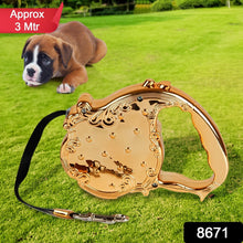 Retractable Telescopic Belt Rope Cat Golden Traction (3M Approx / 1 pc) - luckystorebuy.in