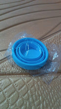 Round Silicone Foldable Glass, Foldable Travel Mug Without Lid (1 Pc) - luckystorebuy.in