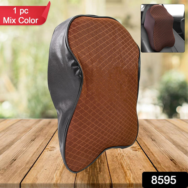 Say Goodbye to Neck Pain: Memory Foam Car Neck Pillow for Drivers (1 Pc, Mix Color) - luckystorebuy.in