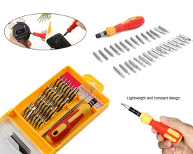 Screwdriver Set 32 in 1 with Magnetic Holder - luckystorebuy.in