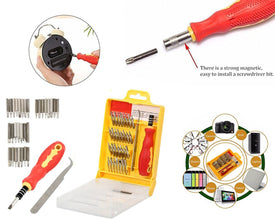 Screwdriver Set 32 in 1 with Magnetic Holder - luckystorebuy.in