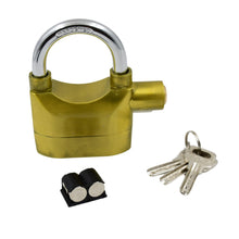 Security Alarm Metallic Lock System with 3 Keys (1 Set / Mix Color) - luckystorebuy.in