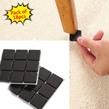 Self Adhesive Furniture Pads - Square (18 Pcs Set) - luckystorebuy.in