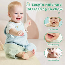 Silicone Baby Teether Pack of 1 (Mix Design & Color) - luckystorebuy.in