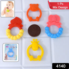 Silicone Baby Teething Toys (1 Pc / Mix Design) - luckystorebuy.in