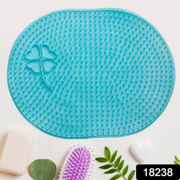 Silicone Bath Massage Cushion with Suction Cup (35×28 CM / 1 Pc) - luckystorebuy.in