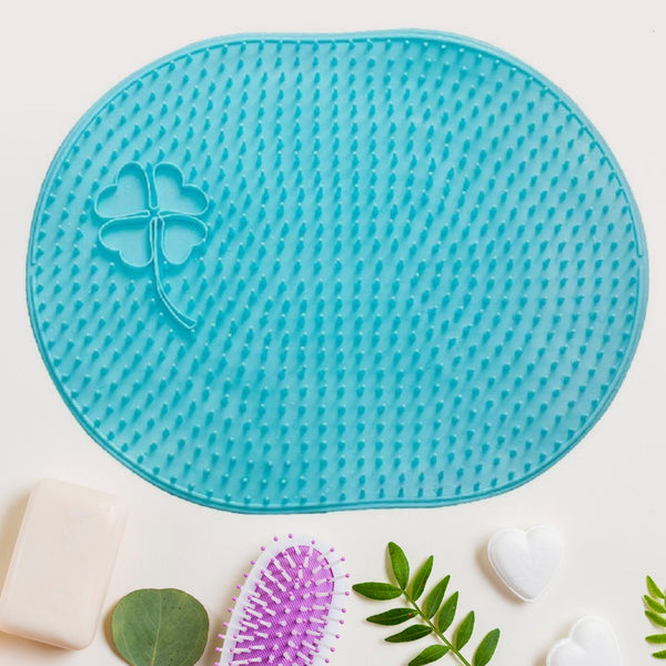 Silicone Bath Massage Cushion with Suction Cup (35×28 CM / 1 Pc) - luckystorebuy.in