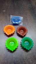 Silicone Diya for Diwali Attractive Design Colourful Diya Combo (Mix Design /1 Pc) - luckystorebuy.in