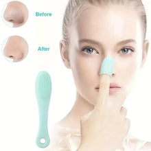Silicone Makeup cleaning tool, finger wash Face Scrubber Facial Cleansing Brush (1 Pc / Mix Color) - luckystorebuy.in