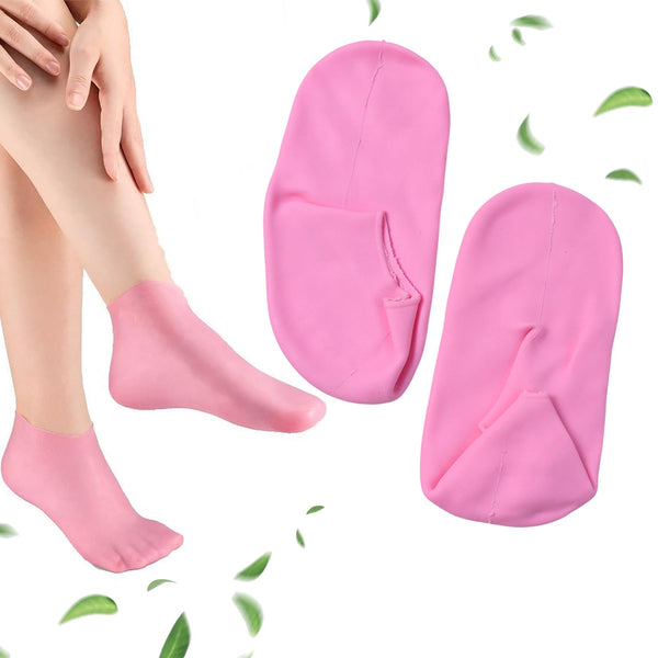 Silicone Moisturizing Socks (1 Pair) - luckystorebuy.in