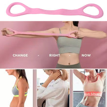 Silicone Resistance Bands Fitness Elastic Stretch (1 Pc) - luckystorebuy.in