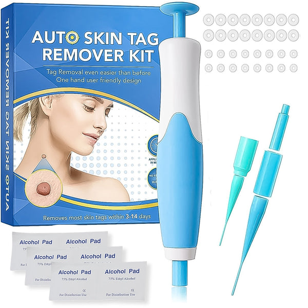 Skin Tag Remover Kit 2 in 1 for Micro to Large (2 mm - 8 mm / 1 Set) - luckystorebuy.in