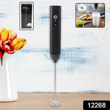 Small Electric Handheld Milk Frother with Stainless Steel Whisk (1 Pc) - luckystorebuy.in