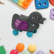 Small push back duck toy, Ejectable spring tail duck, Small DIY duck Toy (30 Pcs Set) - luckystorebuy.in