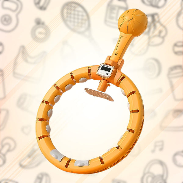 Smart Fitness Hula Hoops with Spinning Ball and Intelligent Counter (1 Pc / Loose) - luckystorebuy.in