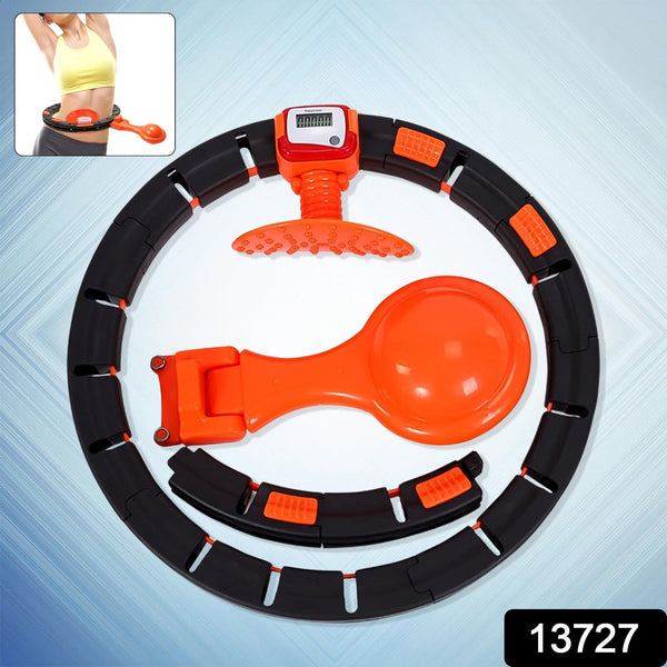 Smart Fitness Hula Hoops with Spinning Ball and Intelligent Counter (1 Pc / Loose) - luckystorebuy.in