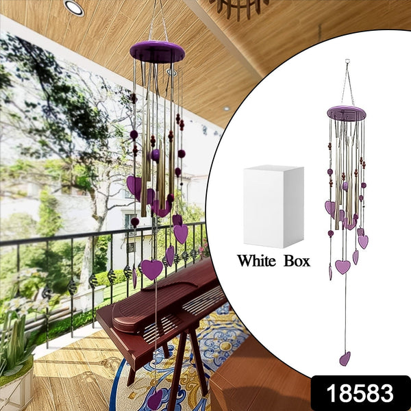 Smiley and Hearts Love Wind Chime (1 Pc) - luckystorebuy.in