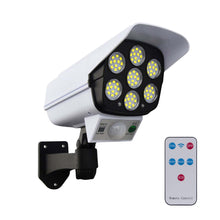 Solar Light Outdoor Motion Sensor Security Camera Shaped Dummy Wall Lamp (1 Pc) - luckystorebuy.in