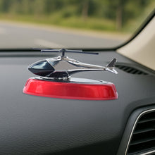 Solar - Powered Rotating Helicopter Car Air Freshener - luckystorebuy.in
