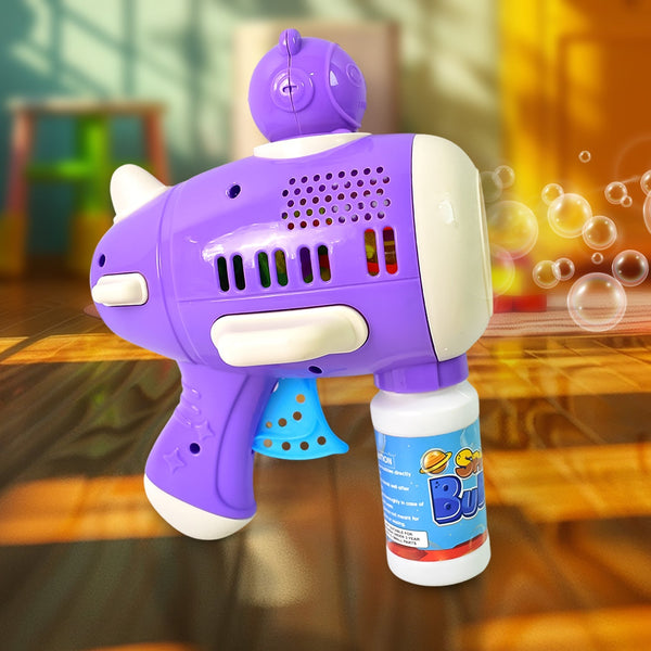 Space Bubble Gun Toy For Kids (with Solution) - luckystorebuy.in